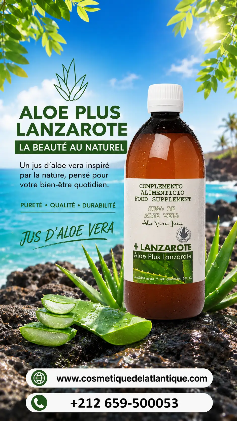 Cosmetique De L'atlantique story social creative