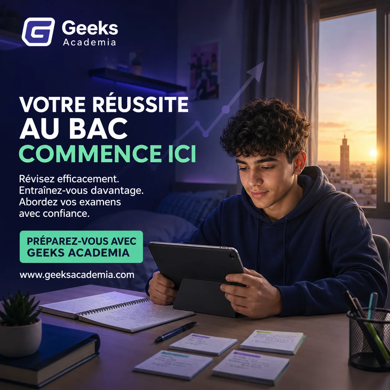 Geeks Academia social creative 05